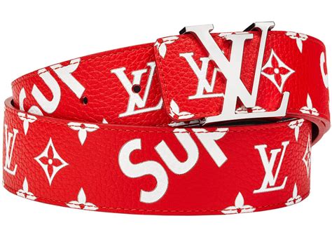 louis vuitton x supreme ua 38 belt price|Louis Vuitton supreme monogram.